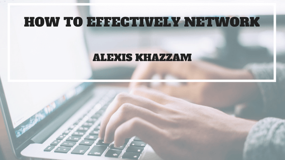How to Effectively Network